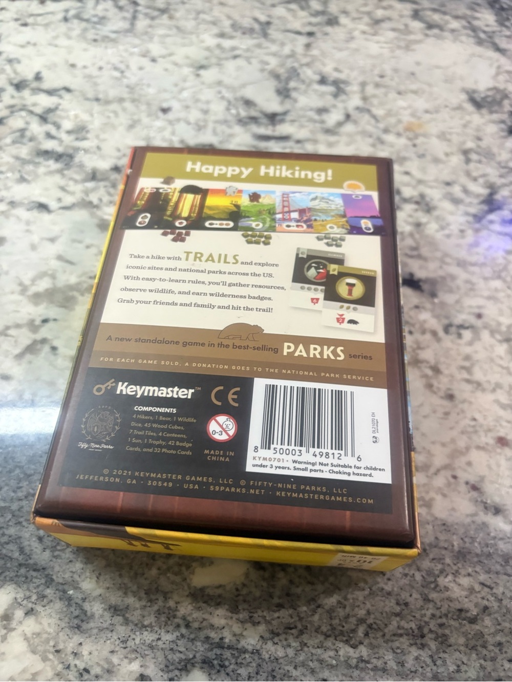 T Trails National Parks Strategy Card Game Complete Keymaster Games Ages 10+ - Picture 10 of 10